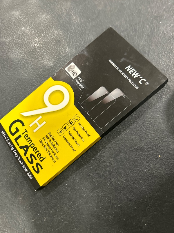 Photo 1 of NEW'C 3 Pack Designed for Samsung Galaxy A17 2025, Galaxy A16 5G, Galaxy A26 5G Screen Protector Tempered Glass, Bubble Free, Ultra Resistant
