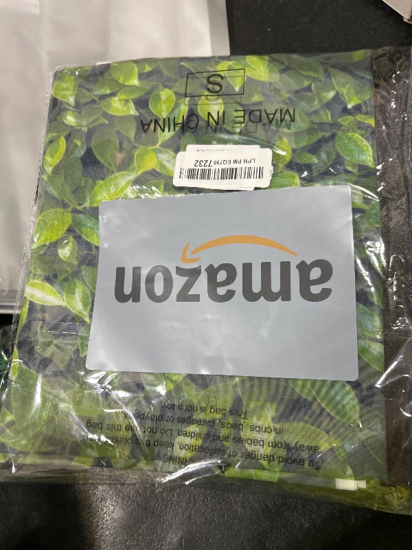 Photo 1 of HQM 7x5FT Polyester Nature Spring Green Leaves Theme Photo Background Wedding Birthday Party Newborn Baby Shower Photography Backdrops Zoo Decor Shoot Props Bannner
