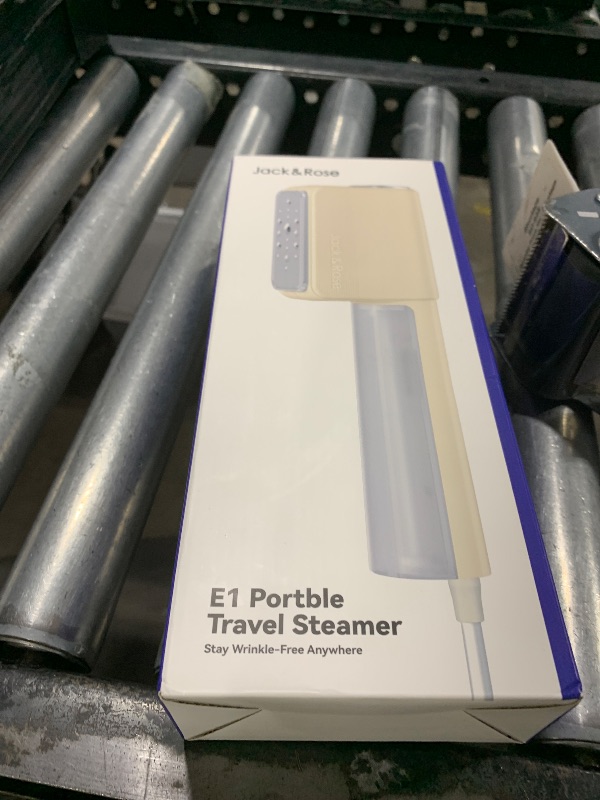 Photo 1 of Jack ? Rose Travel Steamer For Clothes,110-230V,0.9Ib Light,9 * 2.6in Small Mini Travel Size,Steamer Iron 2 in 1,15s Heat-Up,Ceramic Heat Panel,For Global ? Europe Traveling