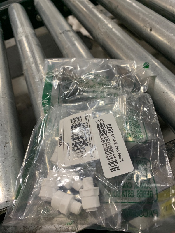 Photo 1 of YZM Straight Male Thread Adapter 1/8" Male x 1/4" OD Tube Quick Connector,for Water Purifiers Filters Reverse Osmosis Systems,5 pcs.