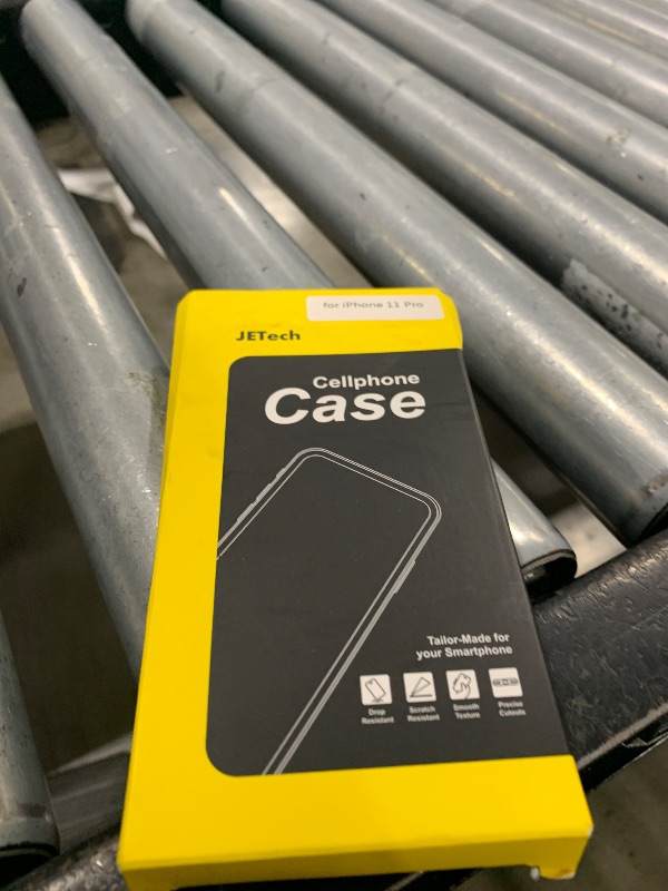 Photo 1 of JETech Case for iPhone 11 Pro 5.8-Inch, Non-Yellowing Shockproof Phone Bumper Cover, Anti-Scratch Clear Back (Clear)