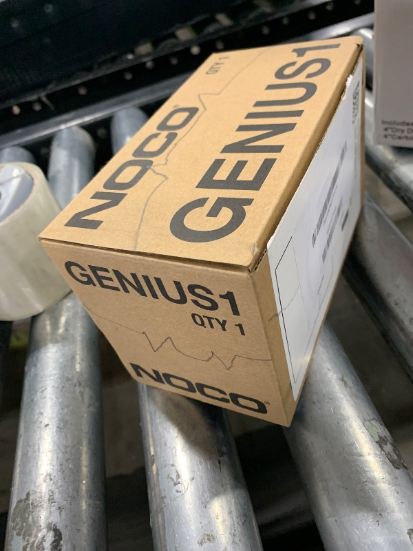 Photo 1 of NOCO GENIUS1: 1A 6V/12V Smart Battery Charger – Automatic Maintainer, Trickle Charger & Desulfator with Overcharge Protection & Temperature Compensation – For Lead-Acid & Lithium Batteries