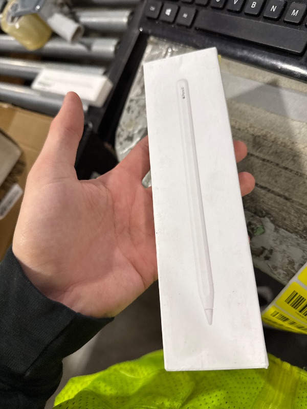 Photo 1 of Apple Pencil (2nd Generation): Device Compatibility Check Required - Pixel-Perfect Precision, Perfect for Note-Taking, Drawing, and Signing documents. Attaches, Charges, and Pairs magnetically.