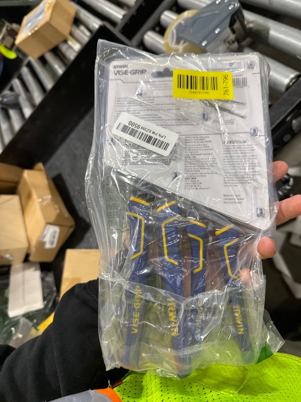 Photo 1 of IRWIN Tools VISE-GRIP GrooveLock Pliers Set, V-Jaw, 2 Piece, 2078709
