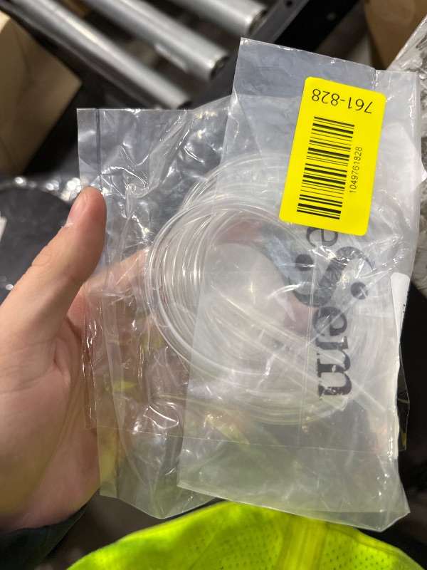 Photo 1 of 4 Sizes Assoreted Fuel Line Hose Replacement Tubing for Two Stroke / 2 Cycle Small Enginge ower Tools, Petrol Gas Pipe for Lawn Mower String Trimmer Chainsaw Leaf Blower, Fit Most Brands (Clear)