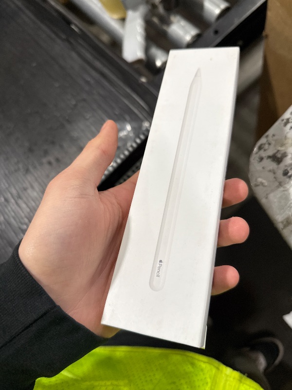 Photo 1 of Apple Pencil (2nd Generation): Device Compatibility Check Required - Pixel-Perfect Precision, Perfect for Note-Taking, Drawing, and Signing documents. Attaches, Charges, and Pairs magnetically.
