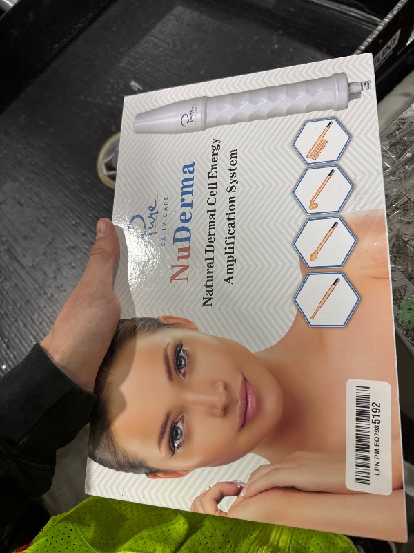 Photo 1 of Pure Daily Care NuDerma Handheld Skin Therapy Wand Machine w/Neon – Anti-Aging - Skin Tightening - Wrinkle Reducing - Dark Circles – Clarifying - Hair & Scalp Stimulator