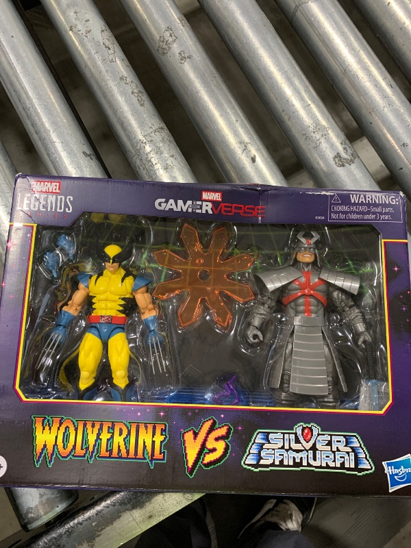 Photo 1 of Marvel Legends Series Gamerverse Wolverine vs Marvel's Silver Samurai, Retro Video Game -Inspired Collectible 6-Inch Action Figures