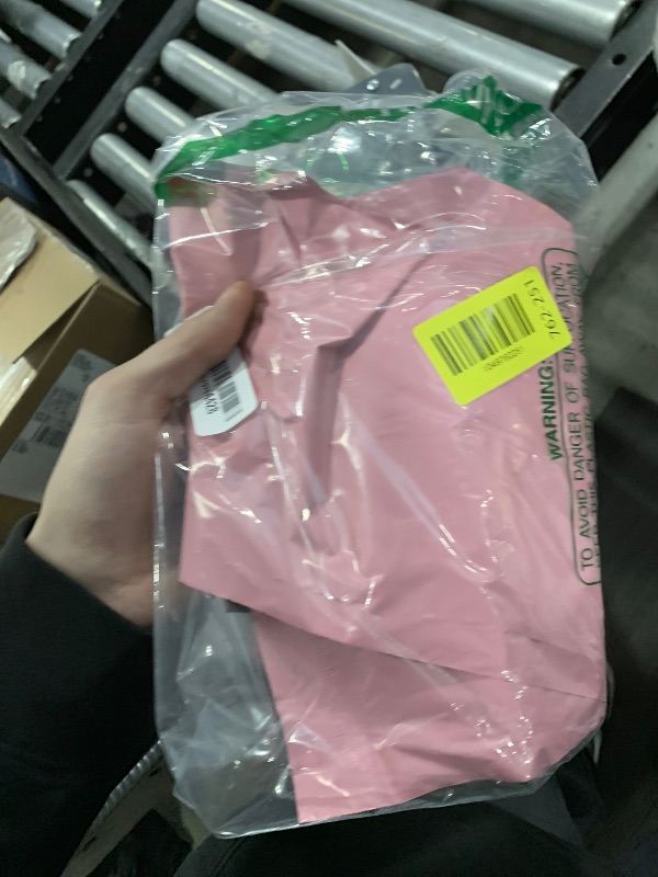 Photo 1 of Teqooza 6.8 x 10 inch Pink Poly Mailer Envelopes Shipping Bags with Self Adhesive Strip, Waterproof and Tear-Proof Postal Bags, Pack of 50