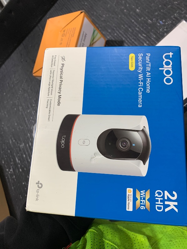 Photo 1 of TP-Link Tapo 2K QHD Pan/Tilt Wi-Fi Camera | Apple HomeKit | Physical Privacy Mode | Color Night Vision | Motion Tracking | 2-Way Audio | Local/Cloud Storage | Works w/Alexa&Google Home | (Tapo C225)