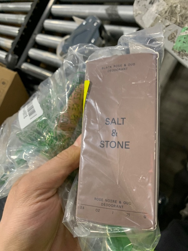 Photo 1 of SALT & STONE Aluminum Free Deodorant | Extra Strength 48 Hour Protection for Women & Men | Made with Seaweed Extracts, Shea Butter & Prebiotics (Black Rose & Oud)