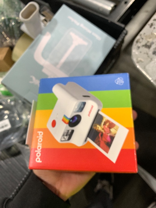 Photo 1 of Polaroid Go Generation 2 - Mini Instant Camera + Film Bundle (16 Photos Included) - White (6282)