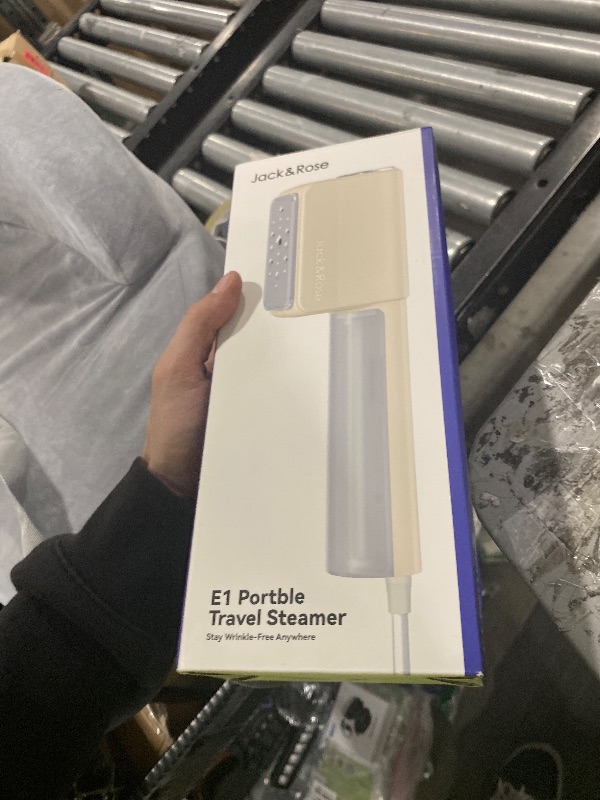 Photo 1 of Jack ? Rose Travel Steamer For Clothes,110-230V,0.9Ib Light,9 * 2.6in Small Mini Travel Size,Steamer Iron 2 in 1,15s Heat-Up,Ceramic Heat Panel,For Global ? Europe Traveling