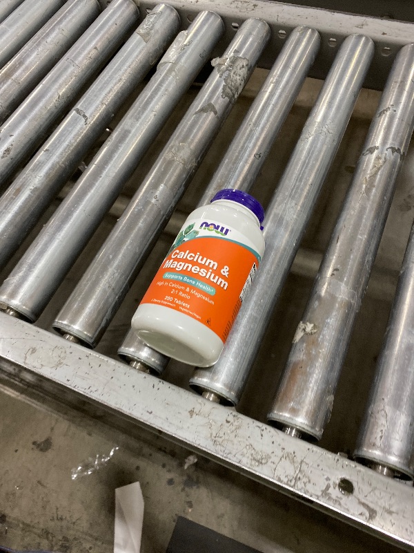 Photo 1 of NOW Foods Supplements, Calcium & Magnesium 2:1 Ratio, High Potency, Supports Bone Health*, 250 Tablets