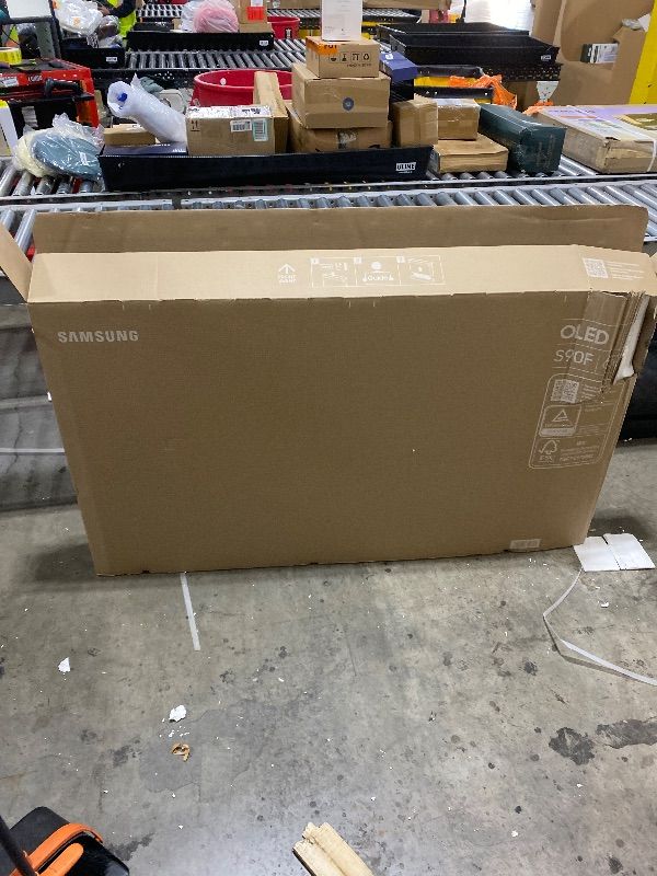 Photo 1 of SAMSUNG 65-Inch Class OLED S90F 4K Smart TV (2025 Model) NQ4 AI Gen3 Processor, 4K AI Upscaling Pro, OLED HDR +, Motion Xcelerator 144Hz, Samsung Vision AI, Alexa Built-in