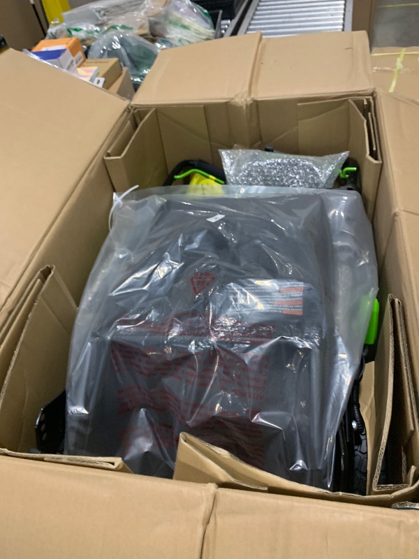 Photo 1 of Greenworks 80V 21" Brushless Cordless (Push) Lawn Mower (75+ Compatible Tools), (2) 2.0Ah Batteries and 30 Minute Rapid Charger Included