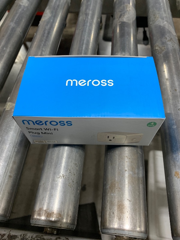 Photo 1 of meross Smart Plug Mini, 15A & Reliable Wi-Fi, Support Apple HomeKit, Siri, Alexa, Echo, Google Assistant and Nest Hub, App Control, Timer, No Hub Needed, 2.4G WiFi Only, 4 Pack
