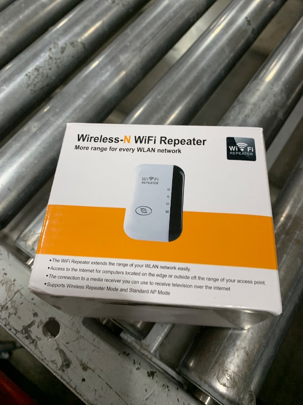 Photo 1 of WiFi Extender, WiFi Signal Booster Up to 5800sq.ft and 56+ Devices, WiFi Range Extender, Wireless Internet Repeater, Long Range Amplifier with Ethernet Port,1-Key Setup, Access Point, Alexa Compatible