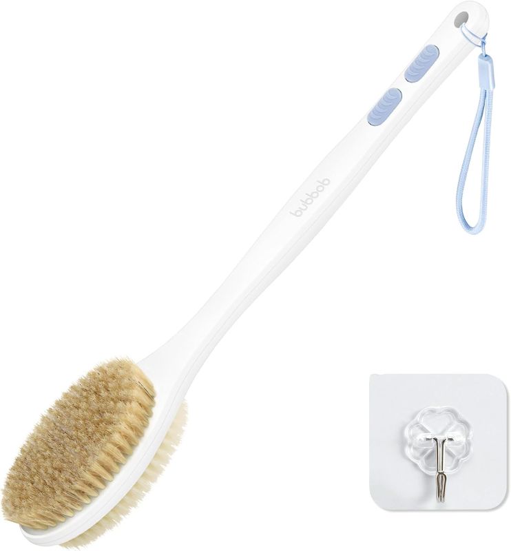 Photo 1 of
Bubbob Back Scrubber, Back Scrubber for Shower, Bath Brush Long Handle for Shower with Double Sided Bristles for Wet or Dry Brushing