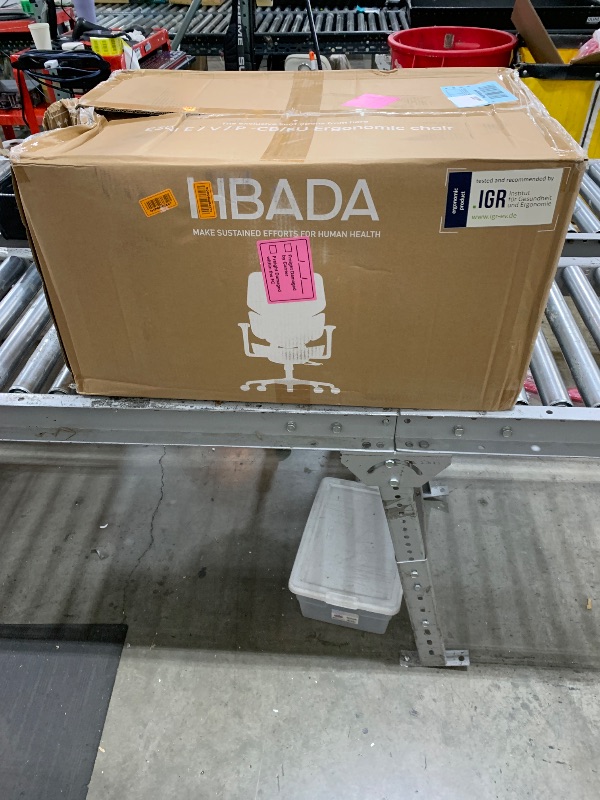 Photo 1 of Hbada E3 Pro Ergonomic Office Chair, Big and Tall Office Chair - with 3-Zone Dynamic Lumbar Support, 4D Adjustable Headrest, 6D Adjustable Armrests, Swivel, Black