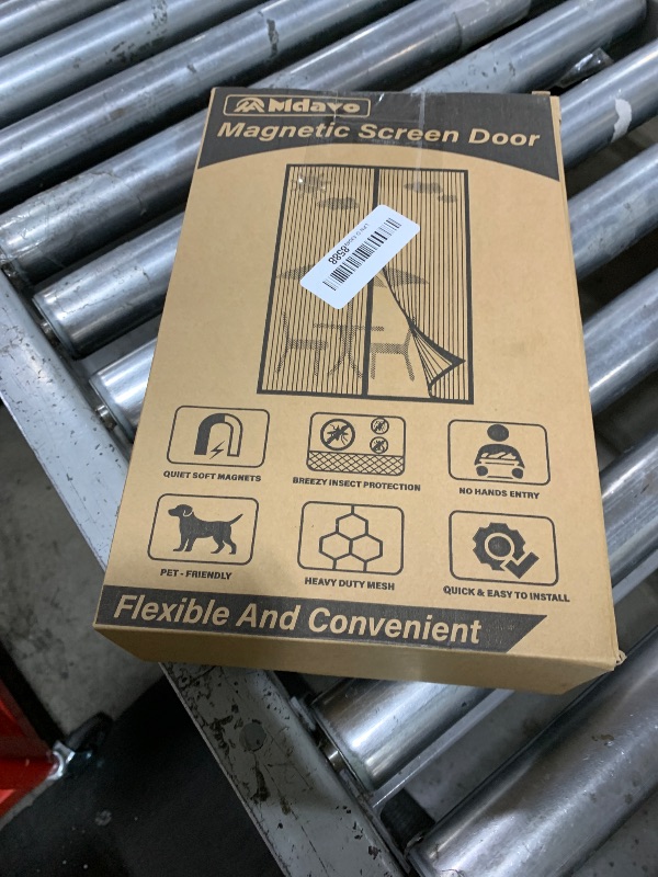 Photo 1 of Magnetic Screen Door, Heavy Duty Door Screen Magnetic Closure Keep Bugs Out,Pet & Kid Friendly?Hands Free Door Screen Fit Door Size 60 x 80 Inches