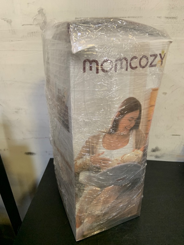 Photo 1 of Momcozy Innovative Safety Fence Nursing Pillow - Firm & Springy Memory Foam - Stable, Ergonomic Support & Comfort - Wider Breastfeeding Cushion, Adjustable, Removable Cover, Baby Safety Certified