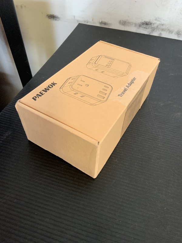 Photo 1 of International Travel Adapter Set, US to UK/EU/South Africa/India Universal Power Adapter- 4 AC Outlets 4 USB Ports (2 USB C), Travel Plug Adapter Kit Include Type G/C/M/D Detachable Plug