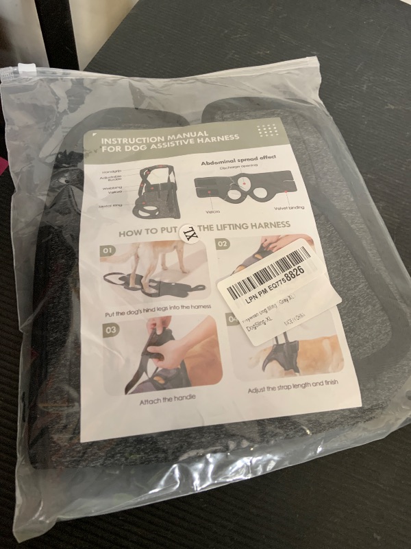 Photo 1 of HEYWEAN Dog Sling for Large Dogs Hind Leg Support Harness Ideal for Elderly Injured Arthritic Dogs Provides Rehabilitation Aid for Weak Back Legs Comfortable and Durable Design