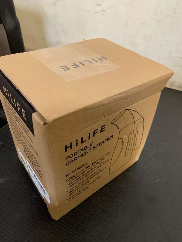 Photo 1 of HiLIFE Steamer for Clothes, Portable Handheld Design, 240ml Big Capacity, 700W, Strong Penetrating Steam, Removes Wrinkle, for Home, Office(ONLY FOR 120V)