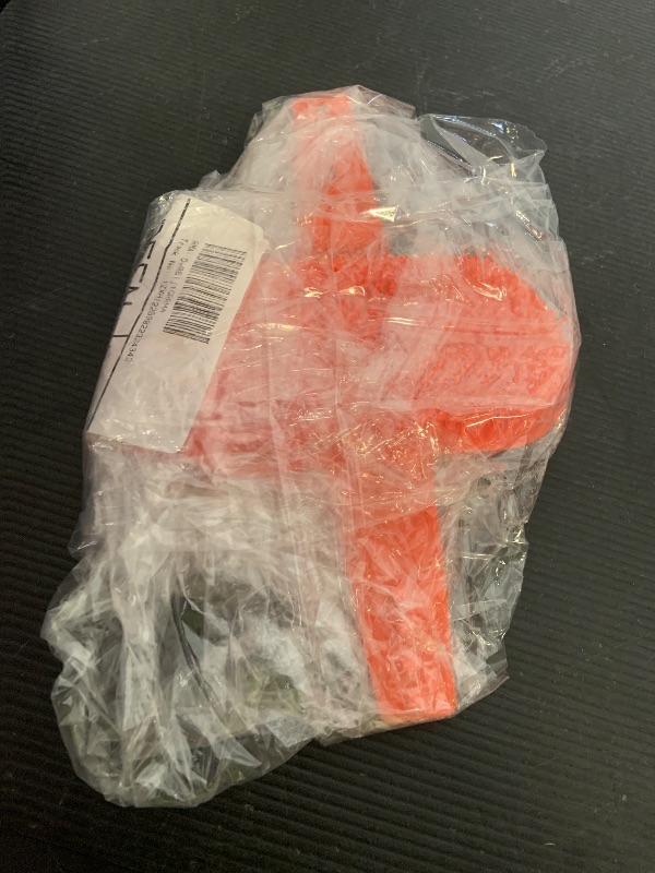 Photo 1 of Weaver Livestock MASSAGE BRUSH, Orange
