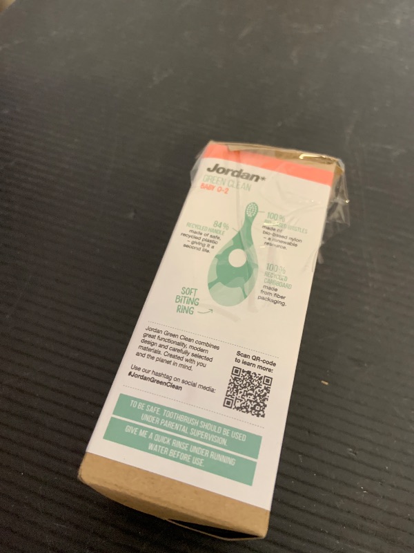 Photo 1 of Jordan* ® | Step 1 Green Clean Toddler Toothbrush | Pack 3 Units