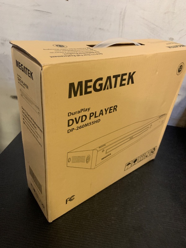 Photo 1 of MEGATEK Region-Free HDMI DVD Player for TV, Compact CD/DVD Player for Smart TV, USB Port, Plays All Region DVDs & Multi Formats, Metal Housing, HDMI/RCA Cables & Remote Included