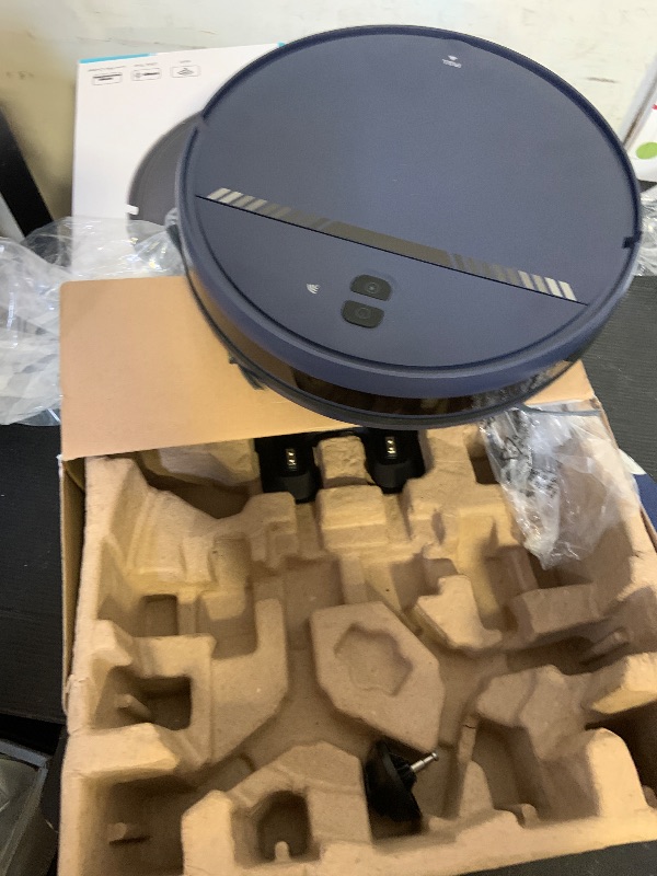 Photo 1 of XIEBro Life Robot Vacuum and Mop Combo, Robotic Vacuum Cleaner 2 in 1 with WiFi/App/Voice, Schedule, Water Tank and Dustbin, Self-Charging, Slim, Ideal for Hard Floor, Pet Hair, Carpet