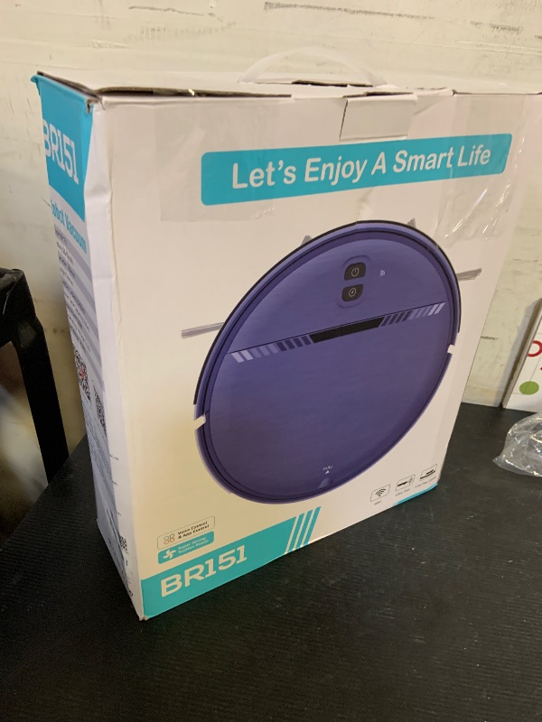 Photo 1 of XIEBro Life Robot Vacuum and Mop Combo, Robotic Vacuum Cleaner 2 in 1 with WiFi/App/Voice, Schedule, Water Tank and Dustbin, Self-Charging, Slim, Ideal for Hard Floor, Pet Hair, Carpet