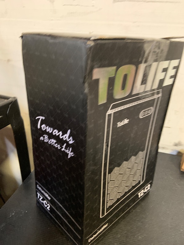 Photo 1 of ToLife Dehumidifier for Home, 1000 sq.ft Dehumidifiers for Basement Bedroom Bathroom with 95 OZ Water Tank, Auto Shut Off 7 Colors LED Light, White Black