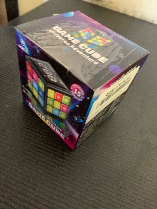Photo 1 of Xinbeiya Rechargeable Game Handheld Cube - 15 Fun Brain & Memory Game with Score Screen - Christmas Easter Birthday Gifts for Boys Girls Ages 6-12+ Years Old - Toy Gift Idea for Kids Teens (Black)