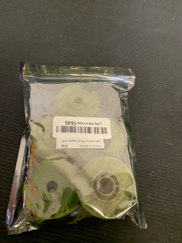 Photo 1 of Wacker String Spool Replacement Compatible with Ryobi One Plus+ AC80RL3 18V, 24V, and 40V Cordless Trimmers, 6 Pack String Trimmer Line .080 Inch Weed Eater String Twisted Line