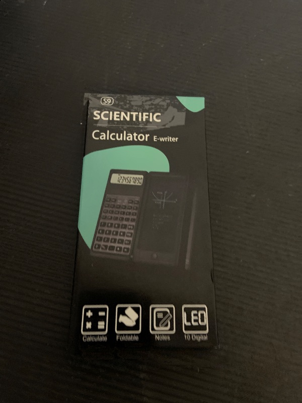 Photo 1 of IPepul Scientific Calculators for Students, 10-Digit Large Screen, Math Calculator with Notepad, Classroom Must Haves for Middle High School Supplies & College(Purple)