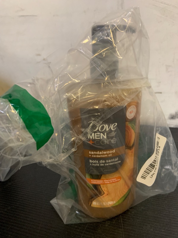 Photo 1 of DOVE MEN + CARE Body Wash Sandalwood & Cardamom Oil Plant-Based Moisturizing Body Wash for Men, 26oz