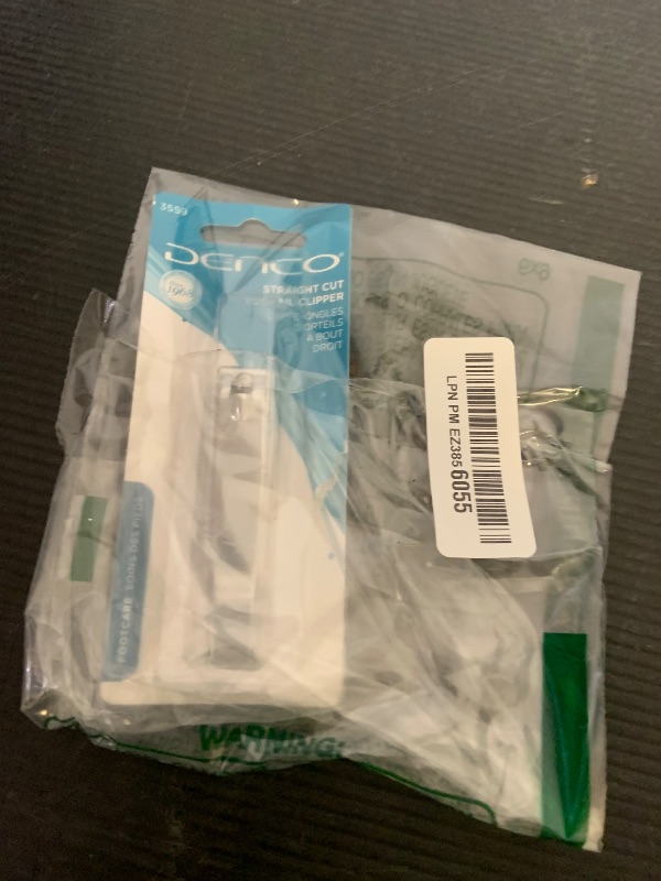 Photo 1 of Denco Straight Cut Toenail Clipper,Silver,1 Count (Pack of 1),3559N