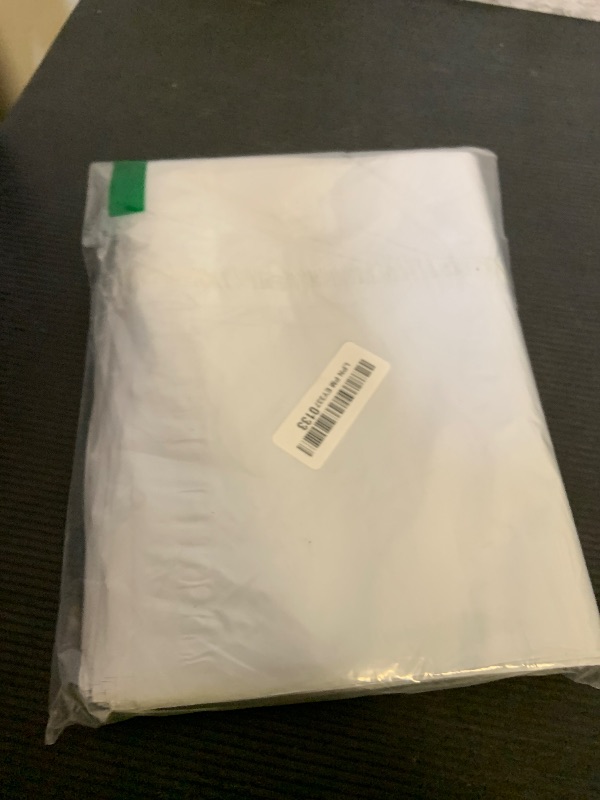 Photo 1 of Fuxury Poly Mailers 10x13 Inch 100 Pack,Shipping Bags for Clothing,Strong Adhesive Mailing Envelopes,Self Seal Plastic Postal Return Package Bags for Small Business,White