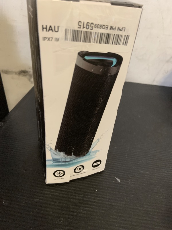 Photo 1 of Vanzon Bluetooth Speakers, V40 Wireless Portable Bluetooth Speaker with IPX7 Waterproof, 24H Playtime, 24W Stereo Sound and TWS Dual Pairing, Suitable for Home/Party/Outdoor/Beach