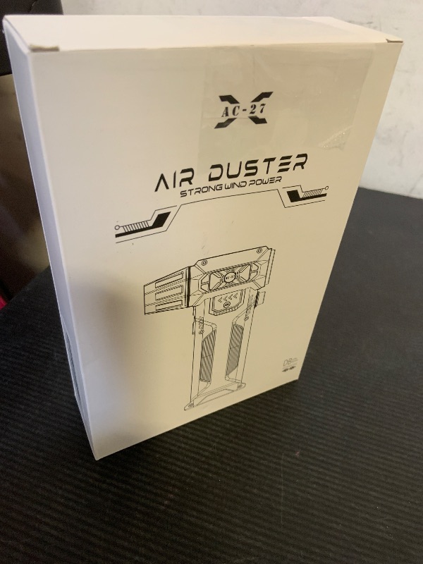 Photo 1 of Electric Air Duster-380000RPM Compressed Air Duster, Super High-Speed Air Blower, Replace Compressed Air Cans,Keyboard and PC Clean, Adjustable Air Blower for Outdoors,Car,Home (AC-27)