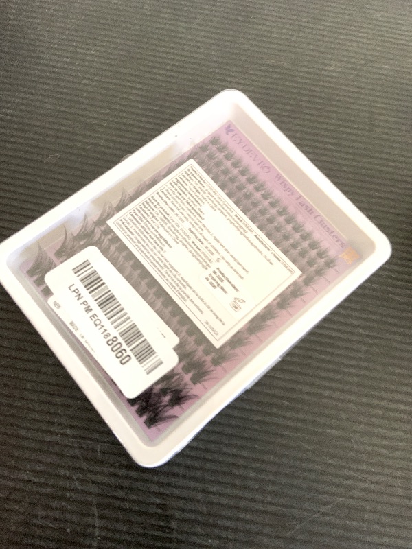 Photo 1 of EYDEVRO Wispy Lash Clusters Natural Eyelash Clusters 9-18mm Cluster Eyelash Extensions CD Curvature 192 Pcs Manga Cluster Lashes Individual Lashes DIY Lash Extensions