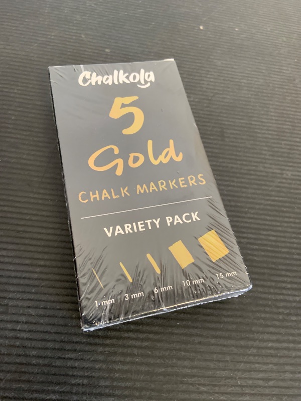 Photo 1 of 5pack Gold Chalk Markers