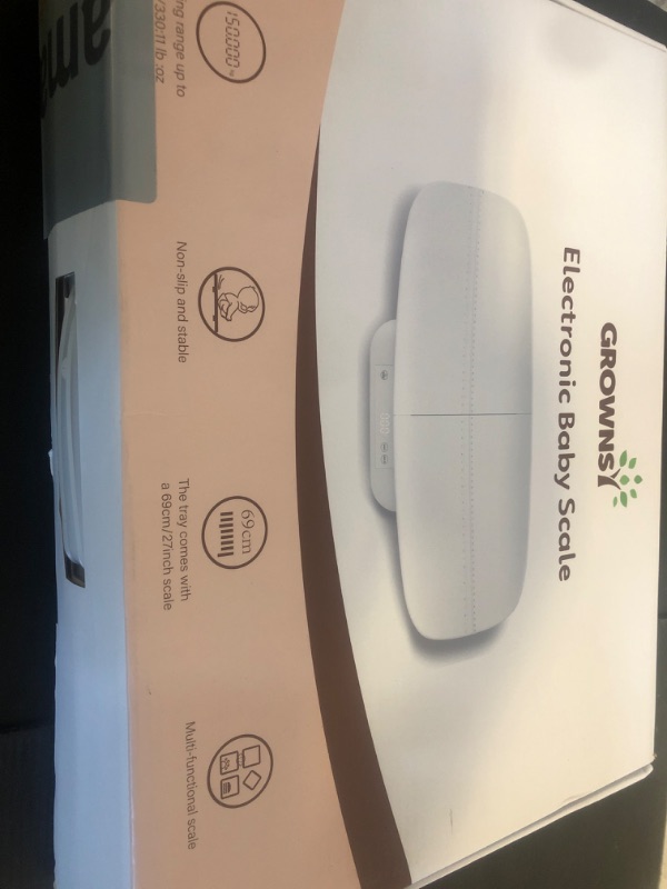 Photo 1 of Baby Scale, Multifunctional Baby Weight Scale, Pet Scale for Puppy, Cat, Adult Scale Up to 330lbs, Accurate Digital Scale with Hold Function, 27-inch Height Measurement, 5 Units, LED Screen