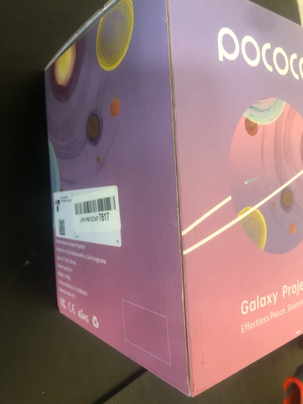 Photo 1 of POCOCO Galaxy Star Projector for Bedroom with Replaceable Optical Film Discs, Home Planetarium Night Light Projector with High-Definition Soft Light for Relax, Study, and Meditate, Stress Relief Gifts
