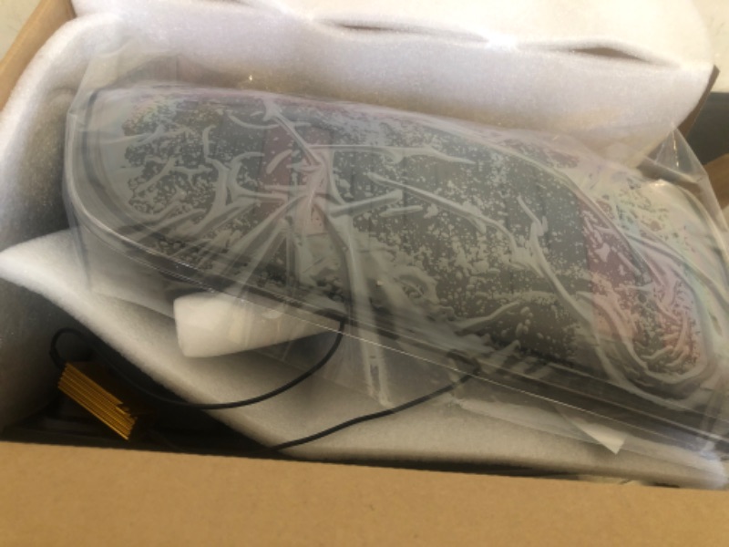 Photo 1 of AUTOONE Full Transparent LED Ram Tail Light Assembly for 2009 Dodge Ram 1500, 2010-2018 Ram 1500 2500 3500, Driver & Passenger Sides, Blubs Included, Anti-UV Dodge Ram Rear Light Assembly