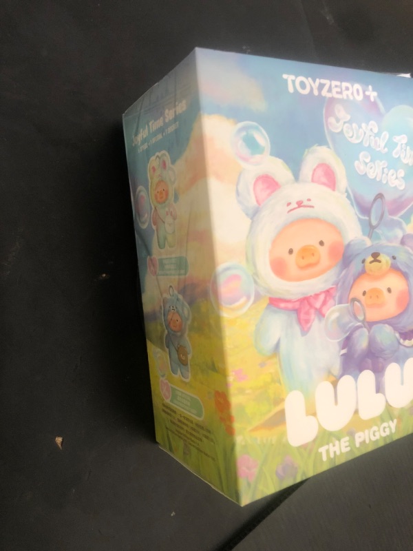 Photo 1 of TOYZERO + Official Lulu The Piggy Blind Box - Joyful Time Series Plush Keychain Blind Boxes Figures Cute Stuffed Animals Mystery Box Collectibles Toys Home Decorations Birthday Gifts, Single Box