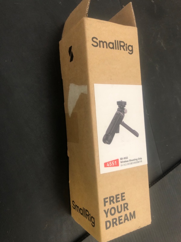 Photo 1 of SmallRig SR-RG2 Multifunctional Wireless Shooting Grip, Adjustable Selfie Stick, Remote Control Camera, Compatible with Some Cameras for Nikon/for Canon/for Sony, for Vlogging, Live Streaming-4551